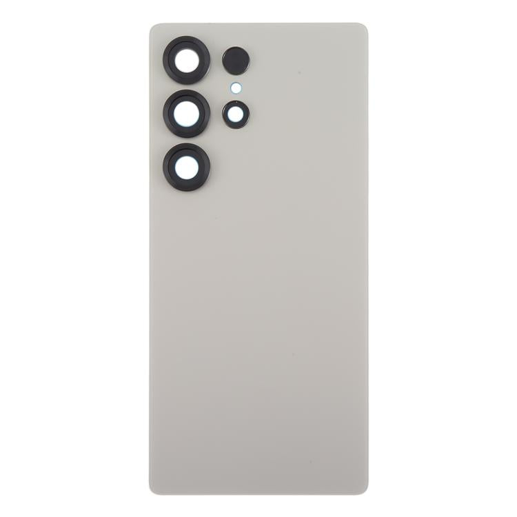 For Samsung Galaxy S25 Ultra SM-S938 OEM Battery Back Cover with Camera Lens Cover(Silver) - free shipping - PMc TechLife - Order now!