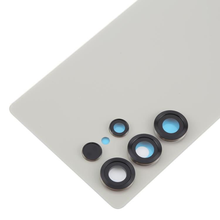 For Samsung Galaxy S25 Ultra SM-S938 OEM Battery Back Cover with Camera Lens Cover(Silver) - free shipping - PMc TechLife - Order now!