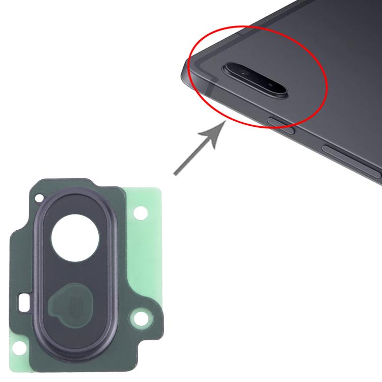For Samsung Galaxy Tab S7 FE SM-T730/T736B Original Rear Camera Lens Cover (Black) - free shipping - PMc TechLife - Order now!