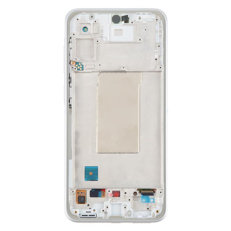 For Samsung Galaxy A36 SM-A366B Original LCD Screen Digitizer Full Assembly with Frame (Silver) - free shipping - PMc TechLife - Order now!