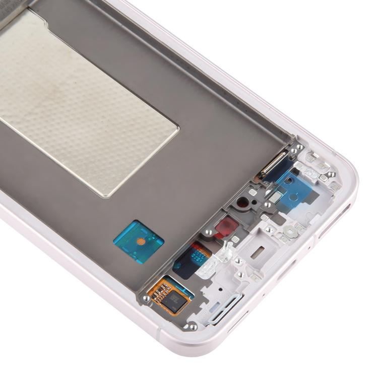 For Samsung Galaxy A56 SM-A566B Original LCD Screen Digitizer Full Assembly with Frame (Pink) - free shipping - PMc TechLife - Order now!