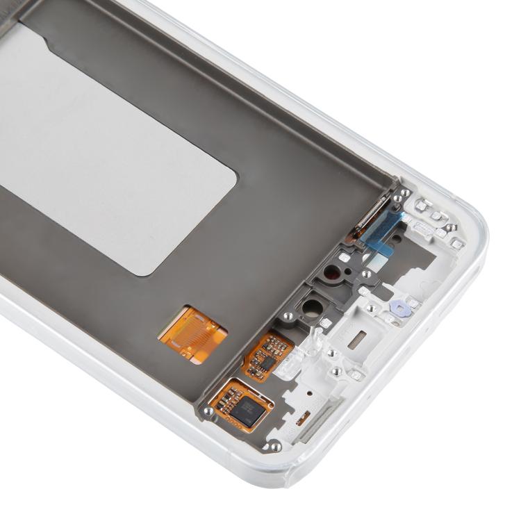 For Samsung Galaxy A56 SM-A566B Original LCD Screen Digitizer Full Assembly with Frame (Silver) - free shipping - PMc TechLife - Order now!