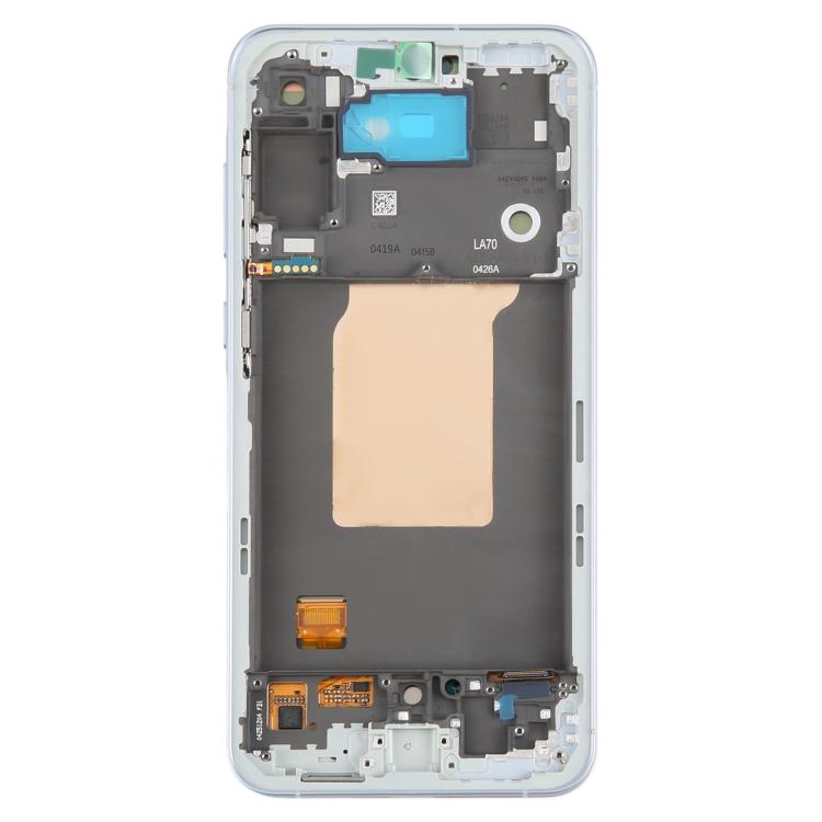 For Samsung Galaxy A55 SM-A556B Original LCD Screen Digitizer Full Assembly with Frame (Baby Blue) - free shipping - PMc TechLife - Order now!