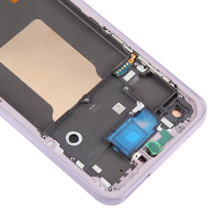 For Samsung Galaxy A55 SM-A556B OLED LCD Screen Digitizer Full Assembly with Frame (Pink) - free shipping - PMc TechLife - Order now!