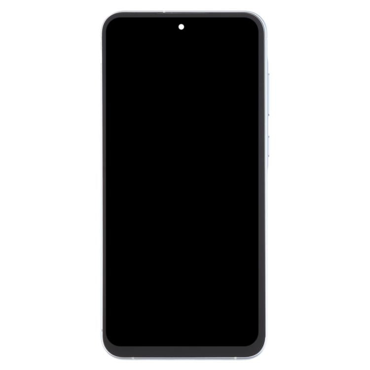 For Samsung Galaxy A55 SM-A556B OLED LCD Screen Digitizer Full Assembly with Frame (Baby Blue) - free shipping - PMc TechLife - Order now!