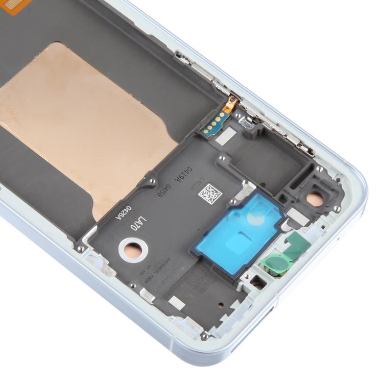 For Samsung Galaxy A55 SM-A556B OLED LCD Screen Digitizer Full Assembly with Frame (Baby Blue) - free shipping - PMc TechLife - Order now!