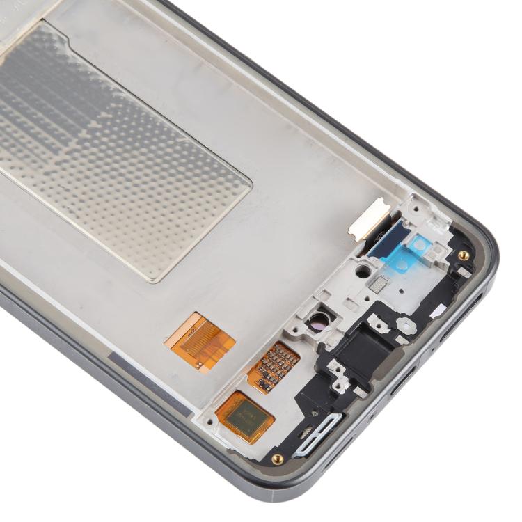 For Samsung Galaxy A36 SM-A366B 6.67 inch OLED LCD Screen Digitizer Full Assembly with Frame (Grey) - free shipping - PMc TechLife - Order now!