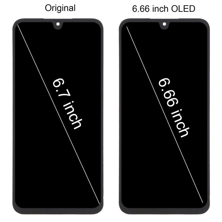 For Samsung Galaxy A16 4G SM-A165F 6.66 inch OLED LCD Screen Digitizer Full Assembly with Frame - free shipping - PMc TechLife - Order now!