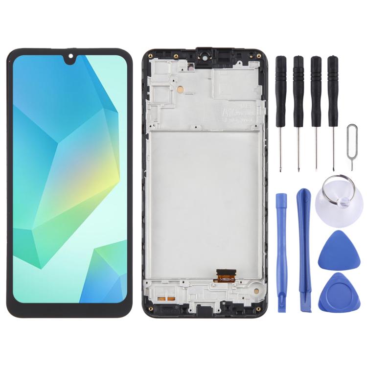 For Samsung Galaxy A16 4G SM-A165F 6.46 inch OLED LCD Screen Digitizer Full Assembly with Frame - free shipping - PMc TechLife - Order now!