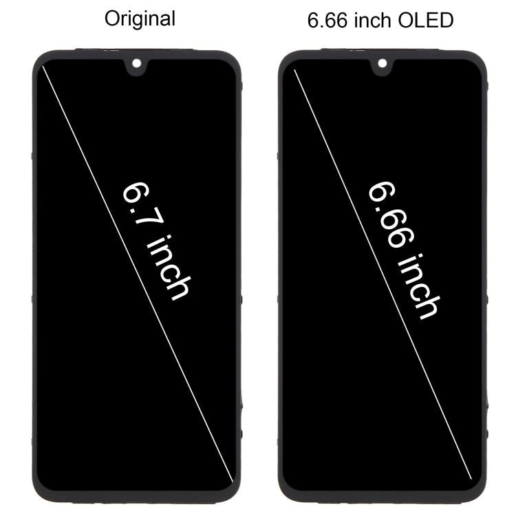 For Samsung Galaxy A16 5G SM-A166B 6.66 inch US Version OLED LCD Screen Digitizer Full Assembly with Frame - free shipping - PMc TechLife - Order now!