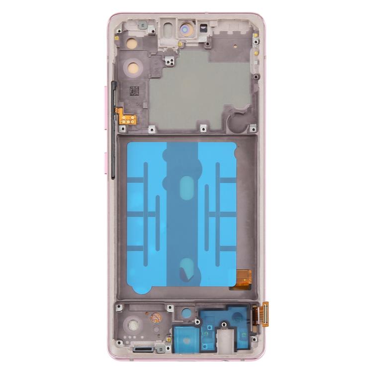 For Samsung Galaxy A51 5G SM-A516 6.43 inch OLED LCD Screen Digitizer Full Assembly with Frame (Pink) - free shipping - PMC TechLife - Order now!