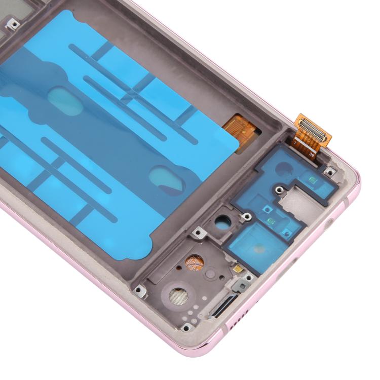 For Samsung Galaxy A51 5G SM-A516 6.43 inch OLED LCD Screen Digitizer Full Assembly with Frame (Pink) - free shipping - PMC TechLife - Order now!