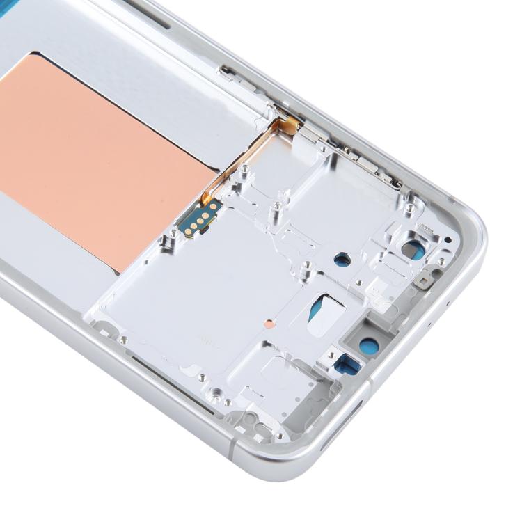 For Samsung Galaxy S24 FE SM-S721B OLED LCD Screen Digitizer Full Assembly with Frame (Silver) - free shipping - PMC TechLife - Order now!