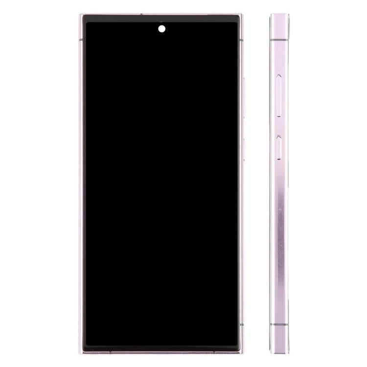 For Samsung Galaxy S23 Ultra SM-S918B 6.72 inch TFT LCD Screen Digitizer Full Assembly with Frame, Not Supporting Fingerprint Identification (Purple) - free shipping - PMC TechLife - Order now!