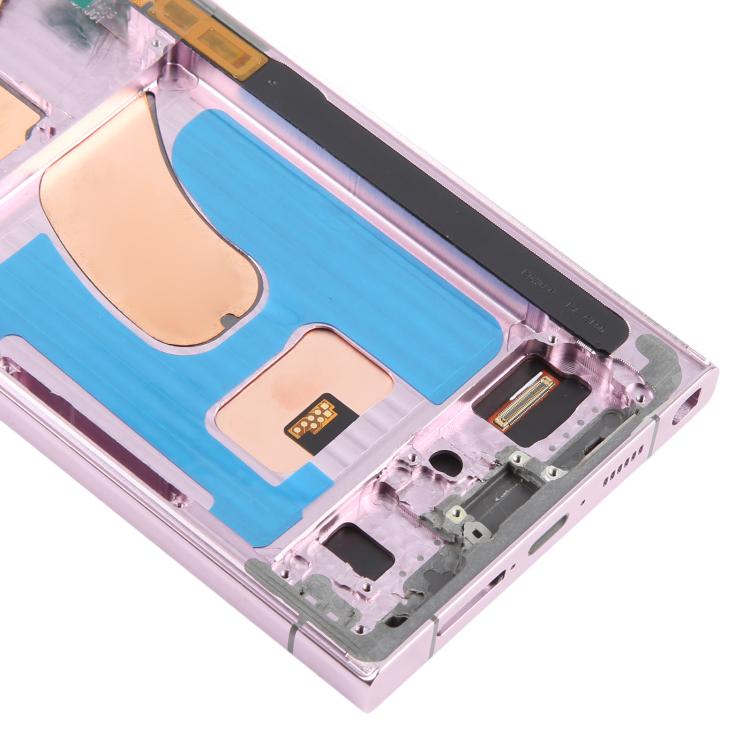 For Samsung Galaxy S23 Ultra SM-S918B 6.72 inch TFT LCD Screen Digitizer Full Assembly with Frame, Not Supporting Fingerprint Identification (Purple) - free shipping - PMC TechLife - Order now!