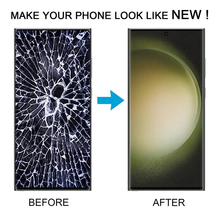 For Samsung Galaxy S23 Ultra SM-S918B 6.72 inch TFT LCD Screen Digitizer Full Assembly with Frame, Not Supporting Fingerprint Identification (Gold) - free shipping - PMC TechLife - Order now!