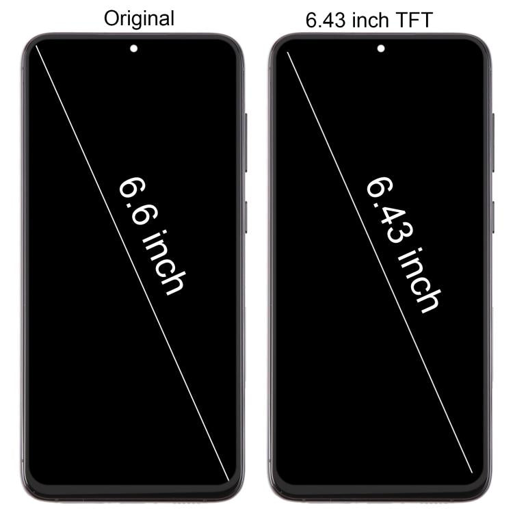 For Samsung Galaxy S23+ SM-S916B 6.43 inch TFT LCD Screen Digitizer Full Assembly with Frame, Not Supporting Fingerprint Identification (Black) - free shipping - PMC TechLife - Order now!