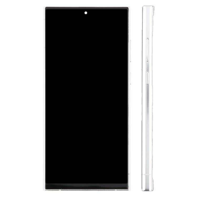For Samsung Galaxy S22 Ultra SM-S908B 6.72 inch TFT LCD Screen Digitizer Full Assembly with Frame, Not Supporting Fingerprint Identification (Silver) - free shipping - PMC TechLife - Order now!
