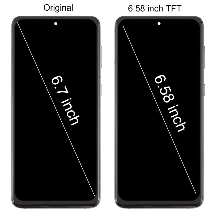 For Samsung Galaxy S21+ SM-G996B 6.58 inch TFT LCD Screen Digitizer Full Assembly with Frame, Not Supporting Fingerprint Identification (Silver) - free shipping - PMC TechLife - Order now!