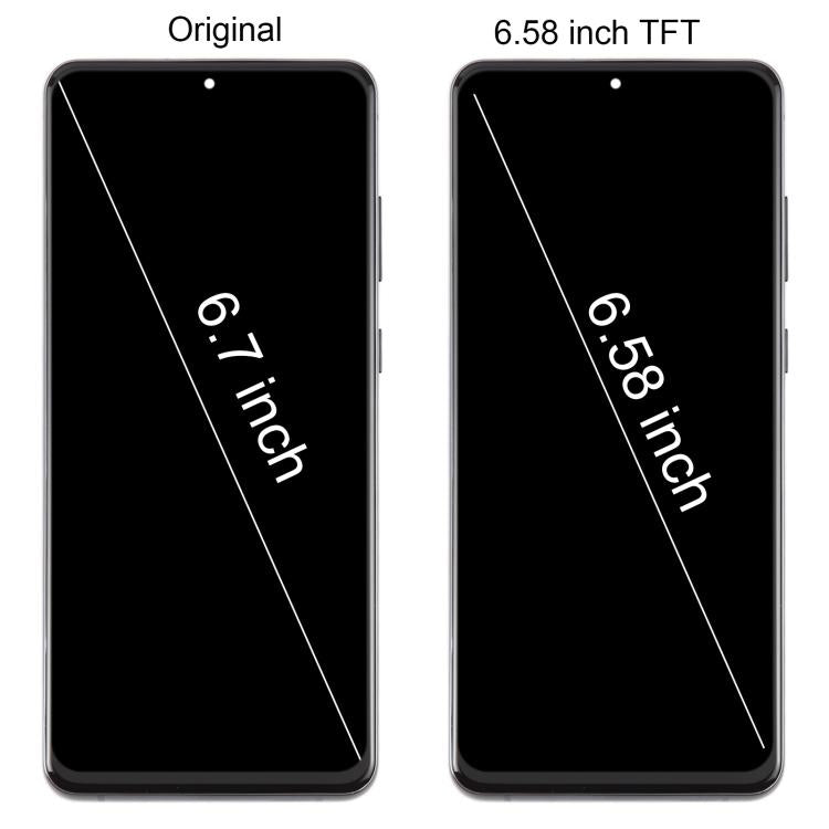 For Samsung Galaxy S20+ SM-G985F 6.58 inch TFT LCD Screen Digitizer Full Assembly with Frame, Not Supporting Fingerprint Identification (Blue) - free shipping - PMC TechLife - Order now!