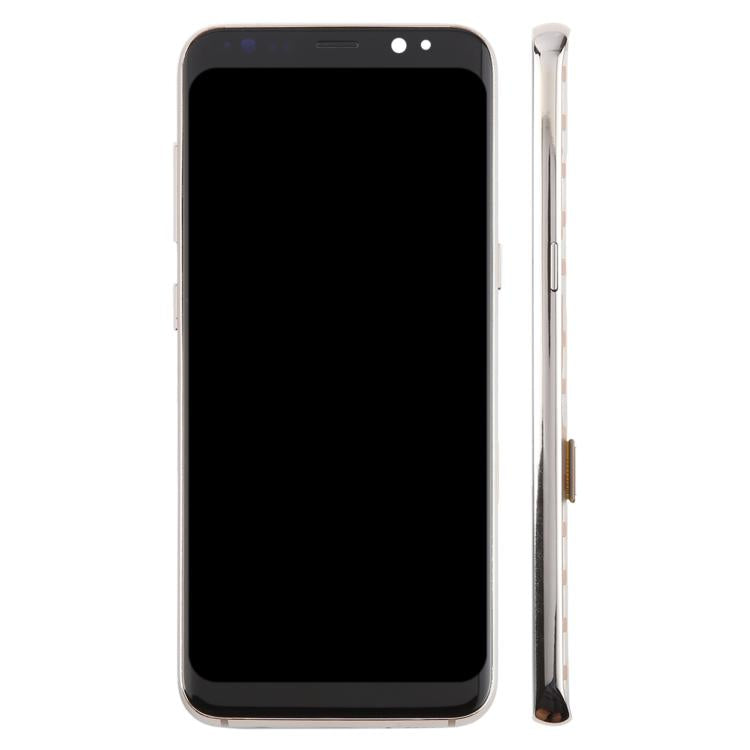For Samsung Galaxy S8 SM-G950F 5.7 inch TFT LCD Screen Digitizer Full Assembly with Frame (Gold) - free shipping - PMC TechLife - Order now!