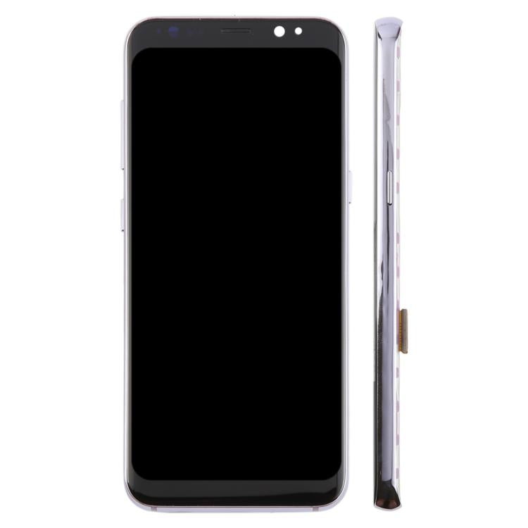 For Samsung Galaxy S8 SM-G950F 5.7 inch TFT LCD Screen Digitizer Full Assembly with Frame (Purple) - free shipping - PMC TechLife - Order now!