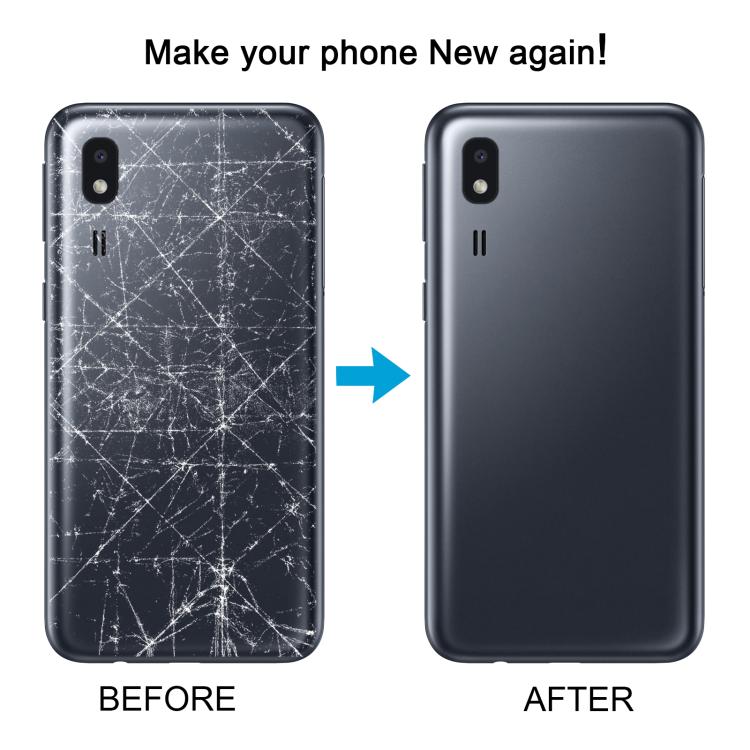 For Samsung Galaxy A2 Core SM-A260F Back Cover with Camera Lens Cover(Gray) - free shipping - PMC TechLife - Order now!