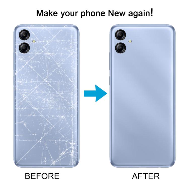 For Samsung Galaxy A04e SM-A042F Back Cover with Camera Lens Cover(Blue) - free shipping - PMC TechLife - Order now!