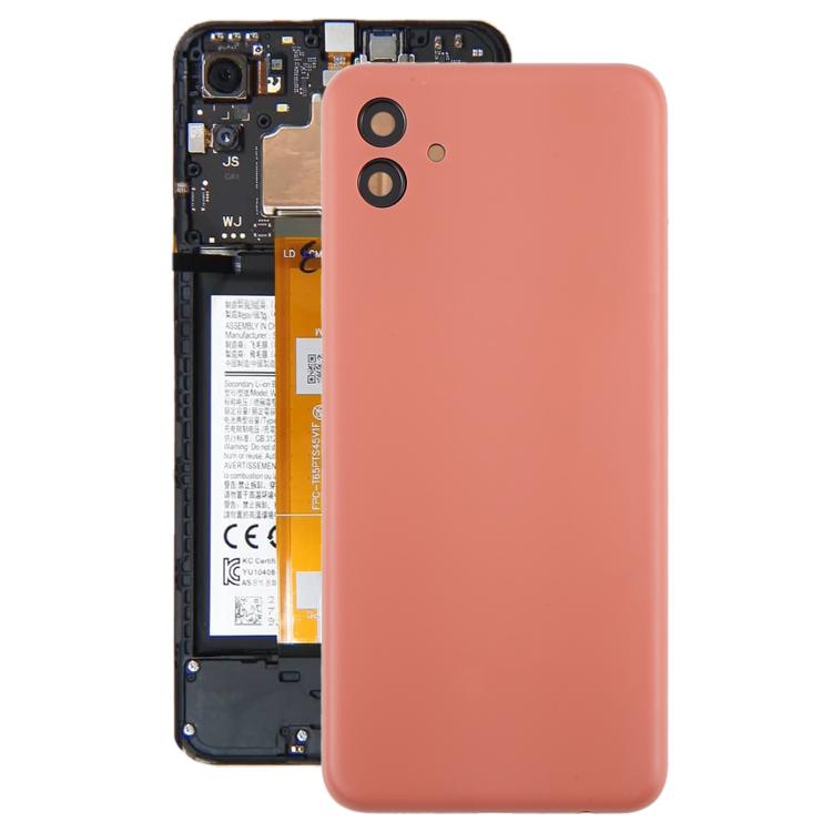 For Samsung Galaxy A04 SM-A045F Back Cover with Camera Lens Cover(Pink) - free shipping - PMC TechLife - Order now!