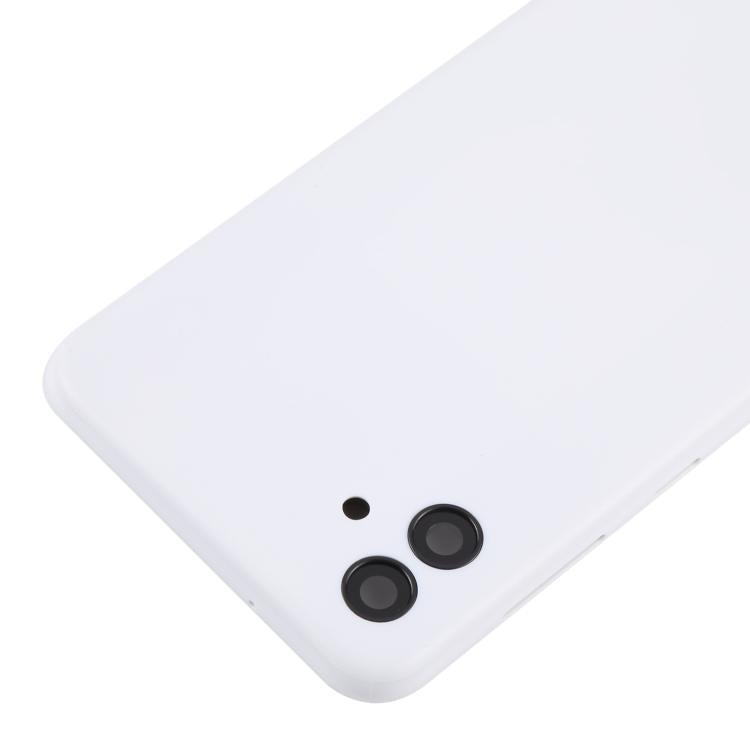 For Samsung Galaxy A04 SM-A045F Back Cover with Camera Lens Cover(White) - free shipping - PMC TechLife - Order now!