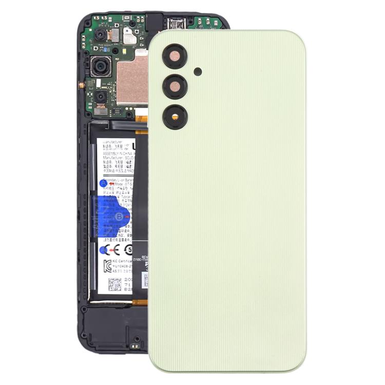 For Samsung Galaxy A14 SM-A145F Back Cover with Camera Lens Cover(Green) - free shipping - PMC TechLife - Order now!