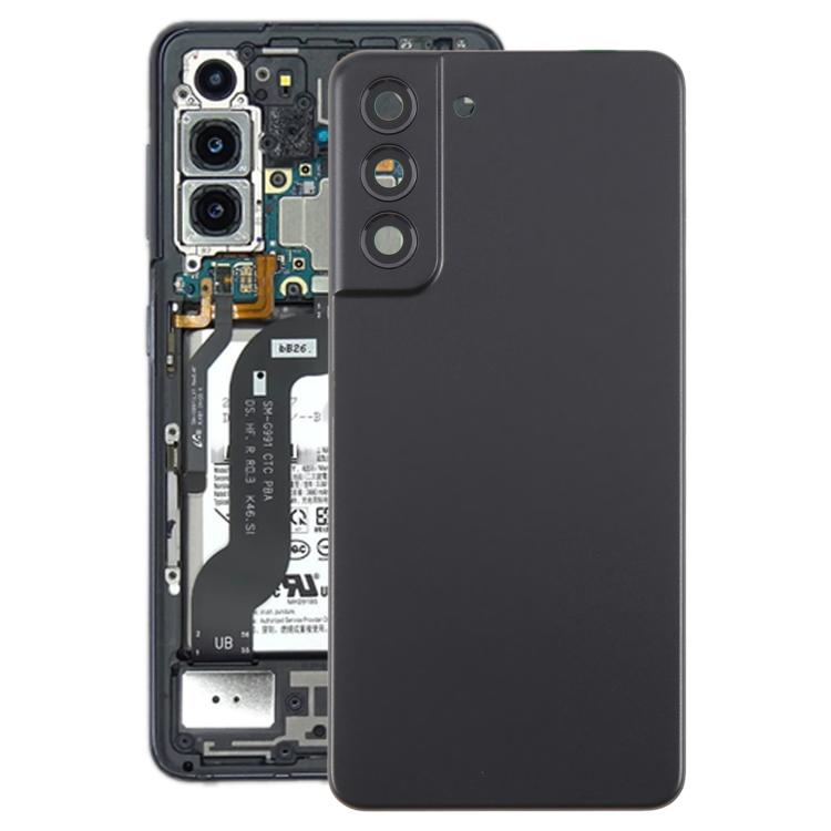 For Samsung Galaxy S21 FE SM-G990B Back Cover with Camera Lens Cover(Black) - free shipping - PMC TechLife - Order now!