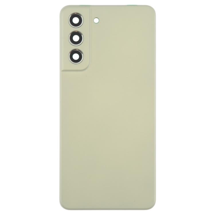 For Samsung Galaxy S21 FE SM-G990B Back Cover with Camera Lens Cover(Green) - free shipping - PMC TechLife - Order now!