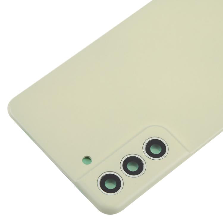 For Samsung Galaxy S21 FE SM-G990B Back Cover with Camera Lens Cover(Green) - free shipping - PMC TechLife - Order now!