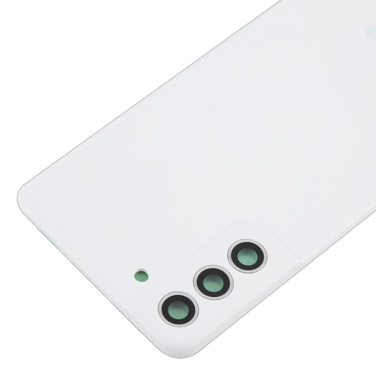 For Samsung Galaxy S21 FE SM-G990B Back Cover with Camera Lens Cover(White) - free shipping - PMC TechLife - Order now!
