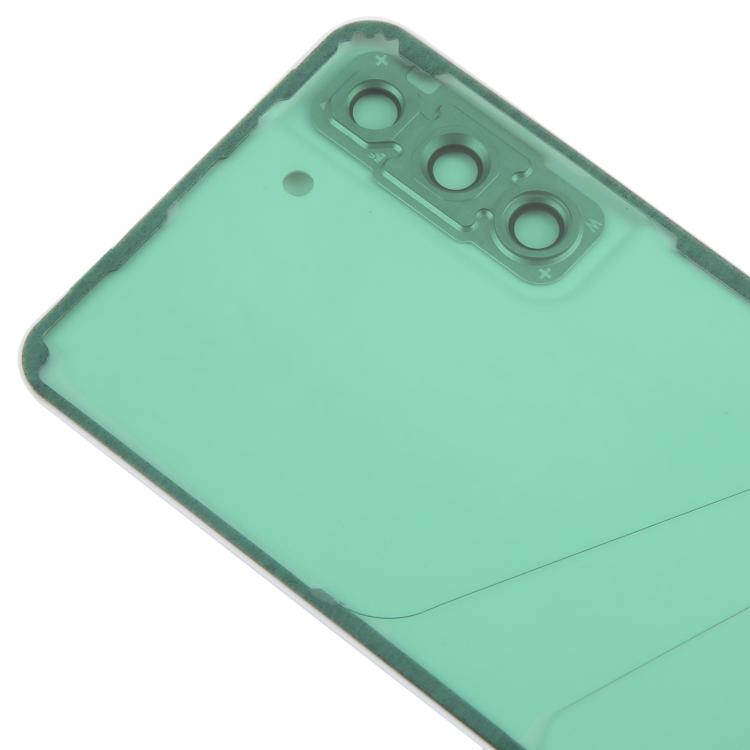 For Samsung Galaxy S21 FE SM-G990B Back Cover with Camera Lens Cover(White) - free shipping - PMC TechLife - Order now!