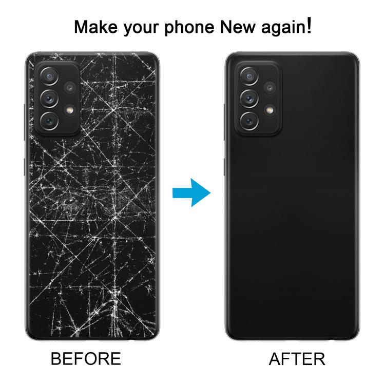 For Samsung Galaxy A72 4G SM-A725F Back Cover(Black) - free shipping - PMC TechLife - Order now!