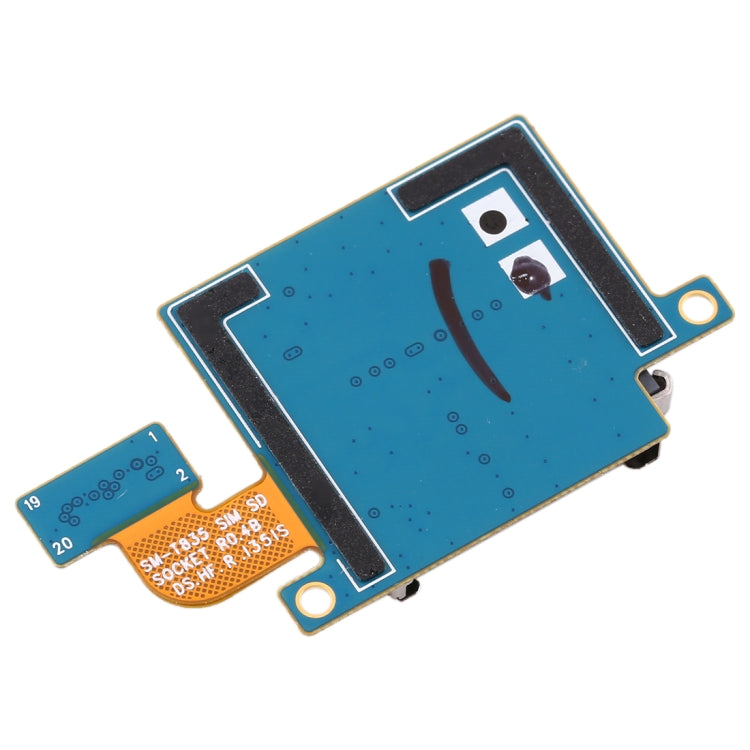 For Galaxy Tab S4 10.5 T835 / T830 SIM Card Holder Socket Flex Cable - free shipping - PMc TechLife - Order now!