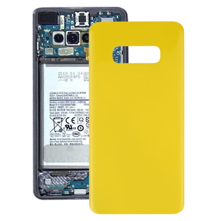 For Galaxy S10e SM-G970F/DS, SM-G970U, SM-G970W Battery Back Cover (Yellow) - free shipping - PMc TechLife - Order now!