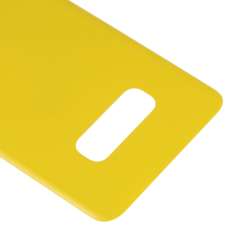 For Galaxy S10e SM-G970F/DS, SM-G970U, SM-G970W Battery Back Cover (Yellow) - free shipping - PMc TechLife - Order now!