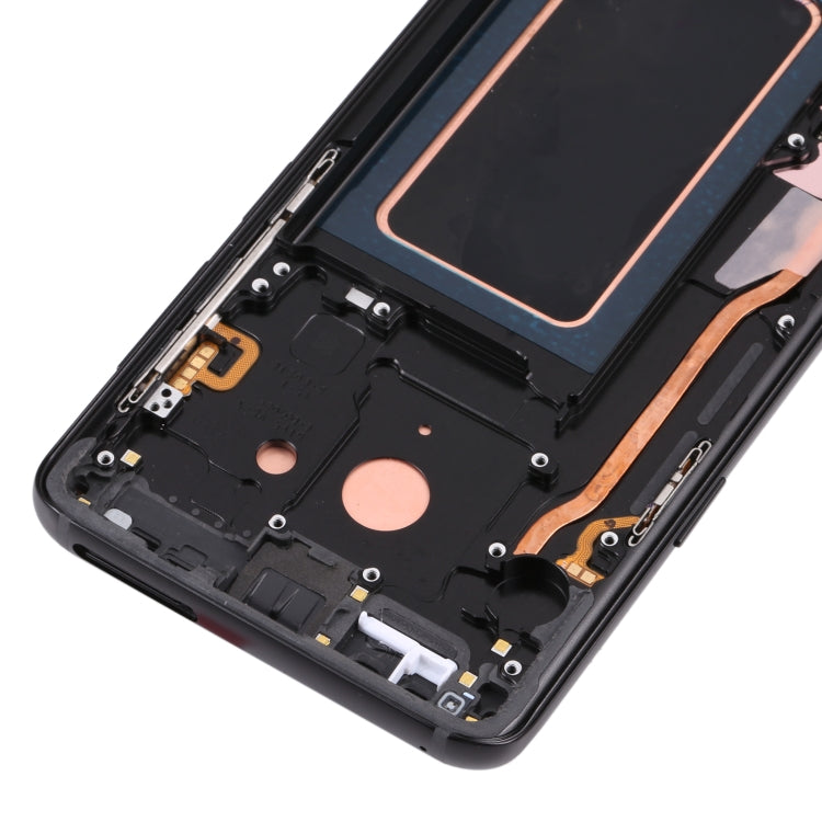 Original Super AMOLED LCD Screen for Galaxy S9 / G960F / DS / G960U / G960W / G9600 Digitizer Full Assembly with Frame (Black) - free shipping - PMc TechLife - Order now!