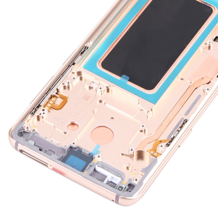 Original Super AMOLED LCD Screen for Galaxy S9 / G960F / DS / G960U / G960W / G9600 Digitizer Full Assembly with Frame (Gold) - free shipping - PMc TechLife - Order now!