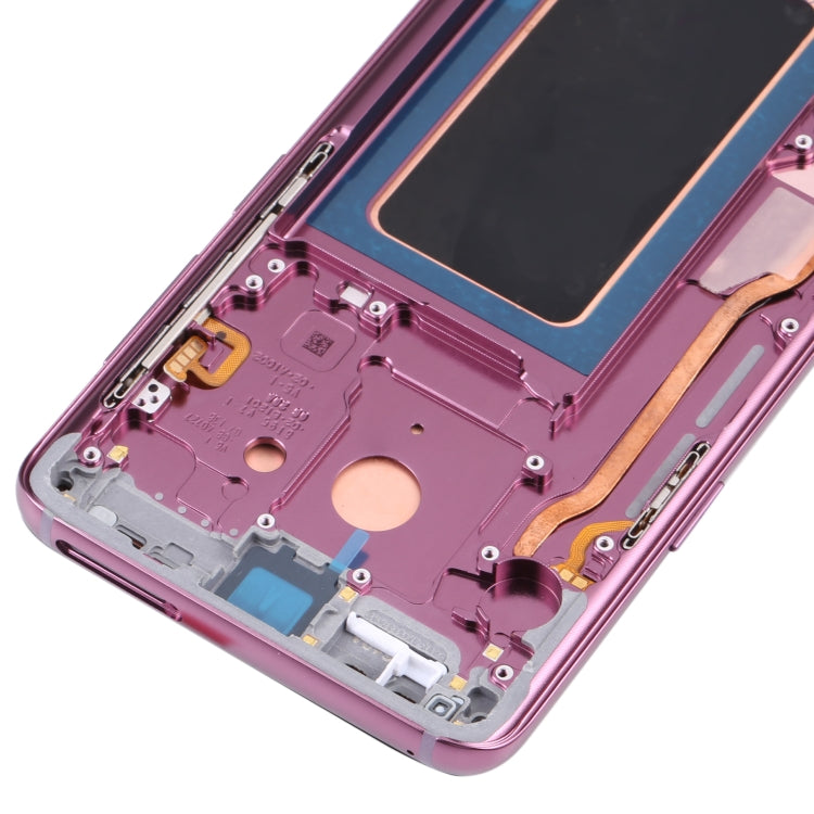 Original Super AMOLED LCD Screen for Galaxy S9 / G960F / DS / G960U / G960W / G9600 Digitizer Full Assembly with Frame (Purple) - free shipping - PMc TechLife - Order now!