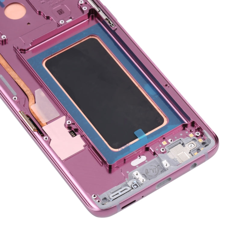 Original Super AMOLED LCD Screen for Galaxy S9 / G960F / DS / G960U / G960W / G9600 Digitizer Full Assembly with Frame (Purple) - free shipping - PMc TechLife - Order now!