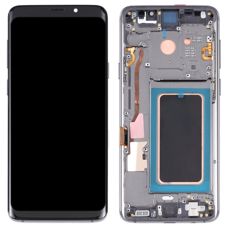 Super AMOLED LCD Screen for Galaxy S9+ / G965F / G965F / DS / G965U / G965W / G9650 Digitizer Full Assembly with Frame (Grey) - free shipping - PMc TechLife - Order now!