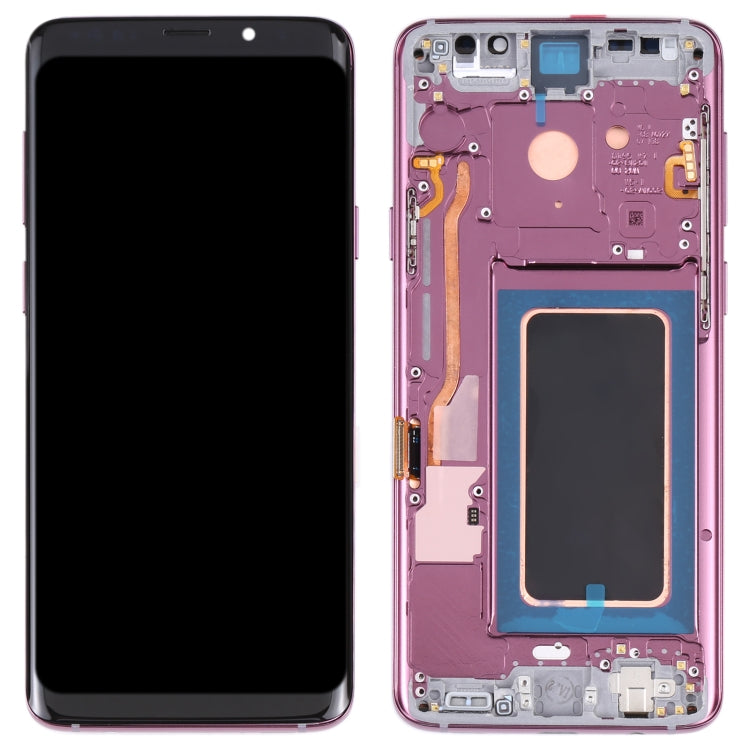 Super AMOLED LCD Screen for Galaxy S9+ / G965F / G965F / DS / G965U / G965W / G9650 Digitizer Full Assembly with Frame (Purple) - free shipping - PMc TechLife - Order now!