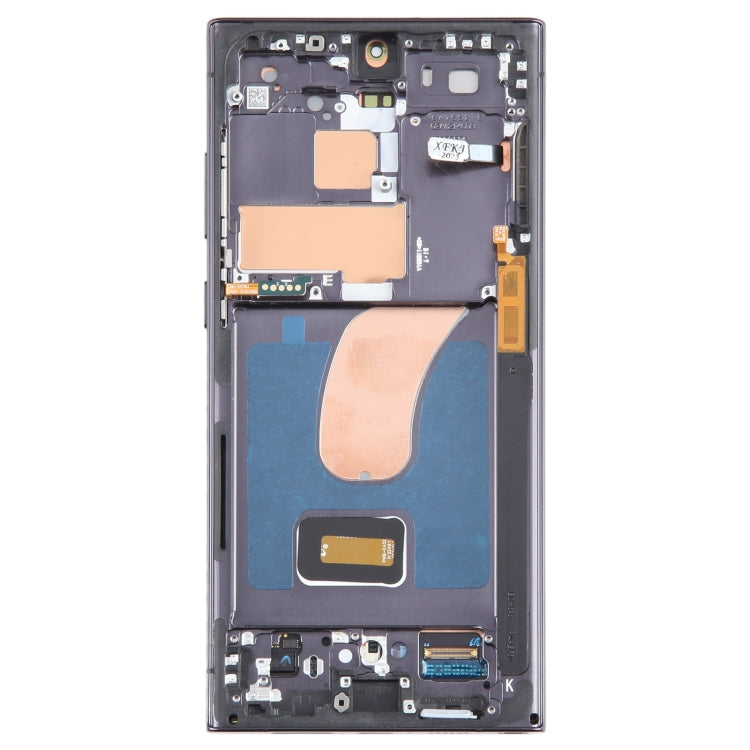 For Samsung Galaxy S23 Ultra SM-S918U US Edition Original LCD Screen Digitizer Full Assembly with Frame (Black) - free shipping - PMC TechLife - Order now!