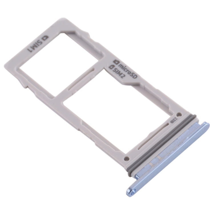For Galaxy S10+ / S10 / S10e SIM Card Tray + SIM Card Tray / Micro SD Card Tray (Blue) - free shipping - PMc TechLife - Order now!