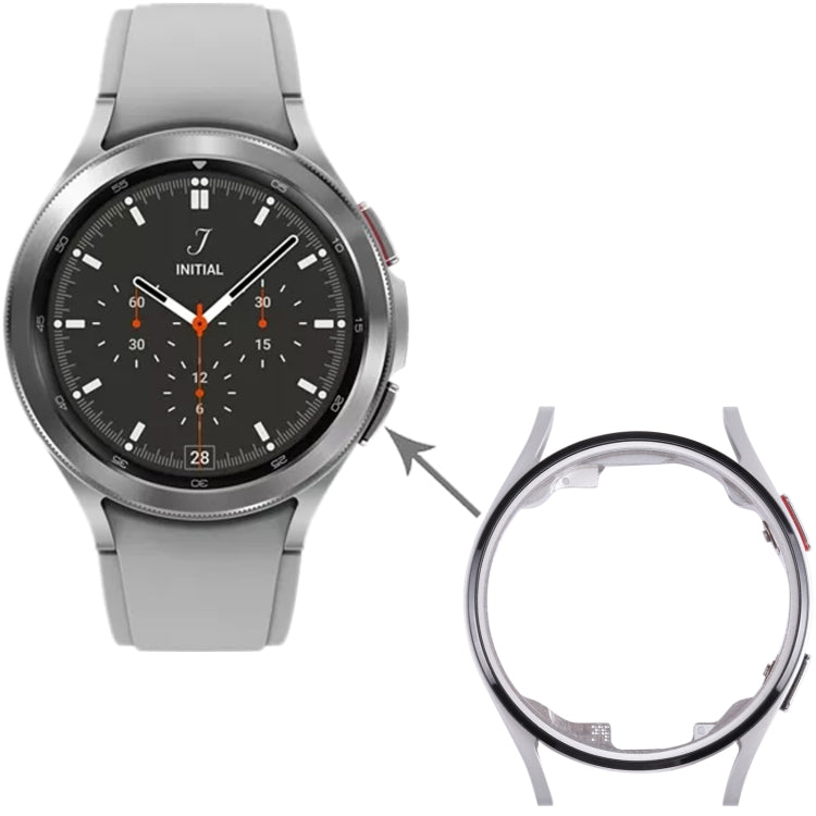 Original LCD Screen Frame Bezel Plate For Samsung Galaxy Watch4 40mm SM-R860 R865(Silver) - free shipping - PMc TechLife - Order now!