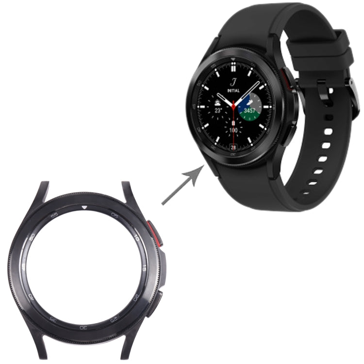 Original LCD Screen Frame Bezel Plate For Samsung Galaxy Watch4 Classic 42mm SM-R880(Black) - free shipping - PMc TechLife - Order now!